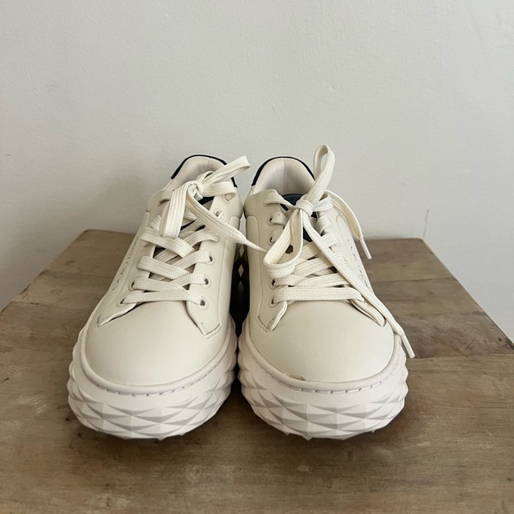 Jimmy Choo Malbon Diamond Golf Trainers - Picture 2 of 8